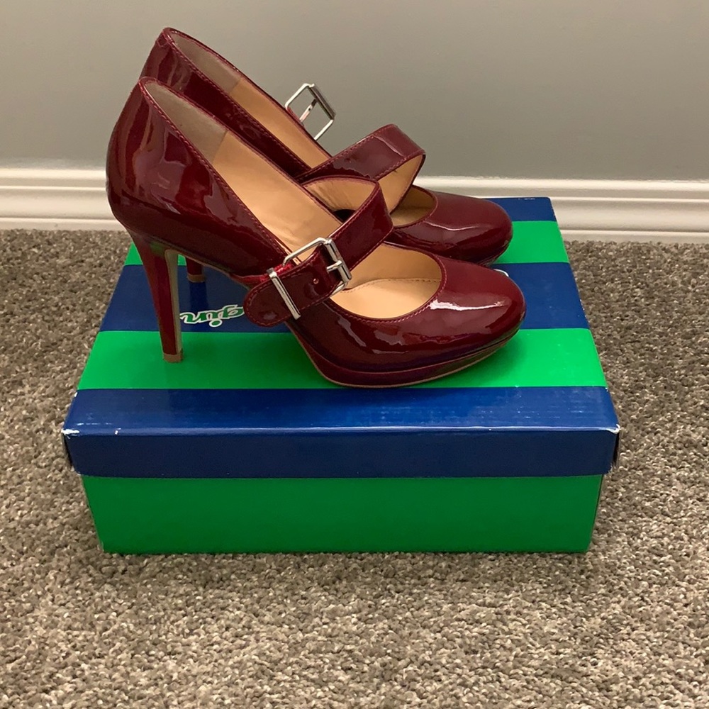 Red Patent Leather Heels